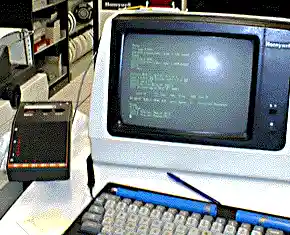 Multics system console at Ford shutdown