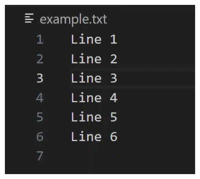 Contents Appended to an Existing File