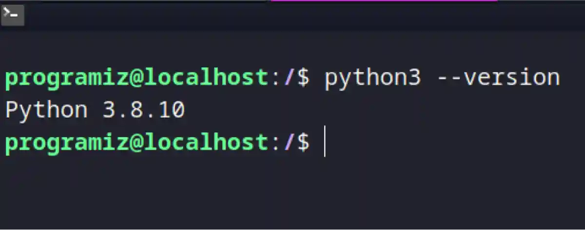 Python Installation Verify for Linux