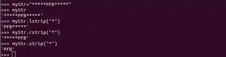 Strip String in Python