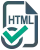 HTML with inline errata icon for inline errata