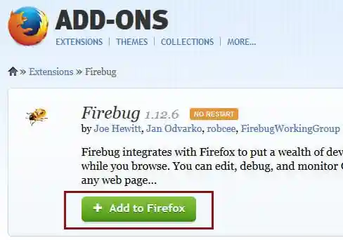 install firebug