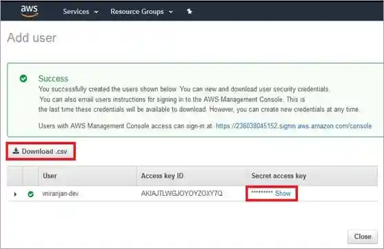 Add User Screen