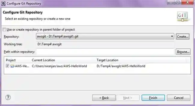 Configure Git Repository