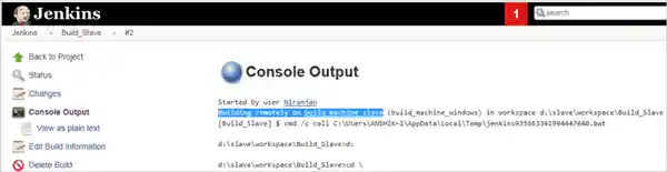Jenkins Master Slave