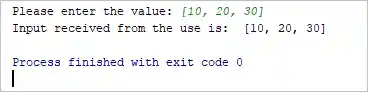 Python - input function - output