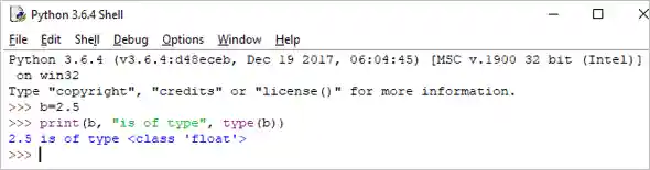 Python Data types - numbers example 2