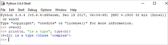 Python Data types - numbers example 3