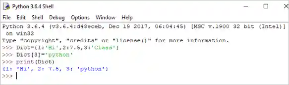python - update dictionary