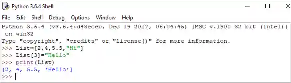 Python - updating the list
