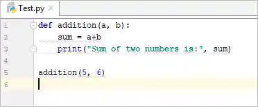 Python - required arguments