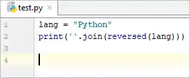 Python string reverse