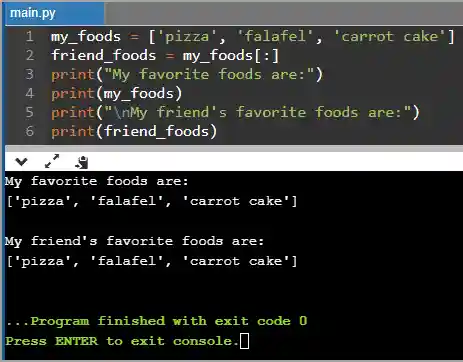 Copying a List in Python