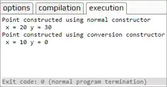 Operartor Overloading Output