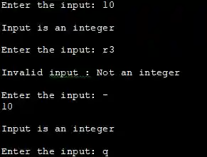 C++ input validation