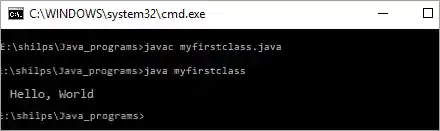 Execute the Class File