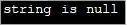 Optional class output