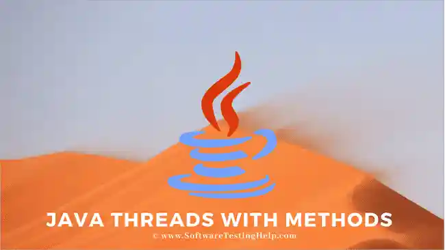 Java Threads with Methods