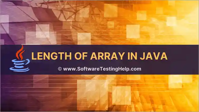 Length of Array in Java