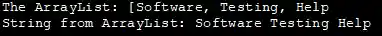 output
