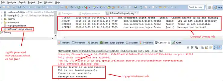 PropertyConfigurator class