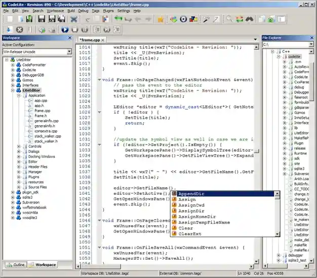 Codelite IDE
