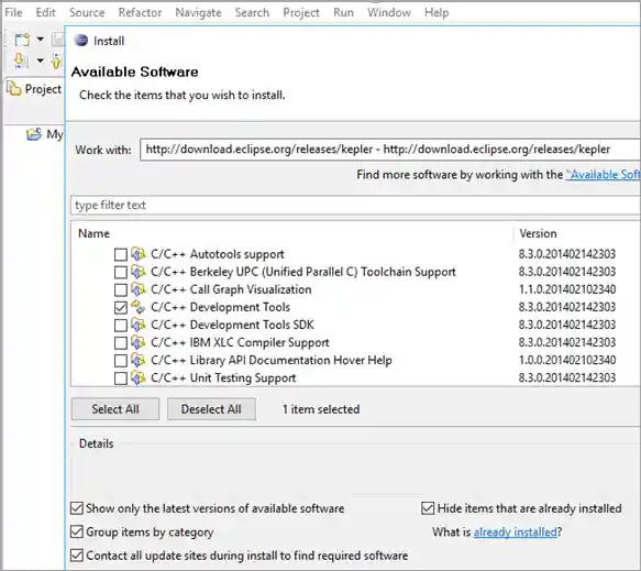 Install plugin - sequence of steps
