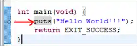 Set a breakpoint