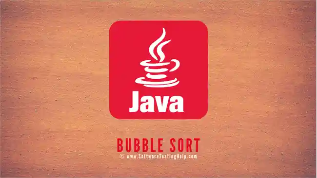 Bubble Sort Technique in Java
