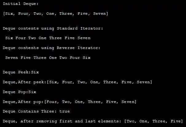 output - implementation