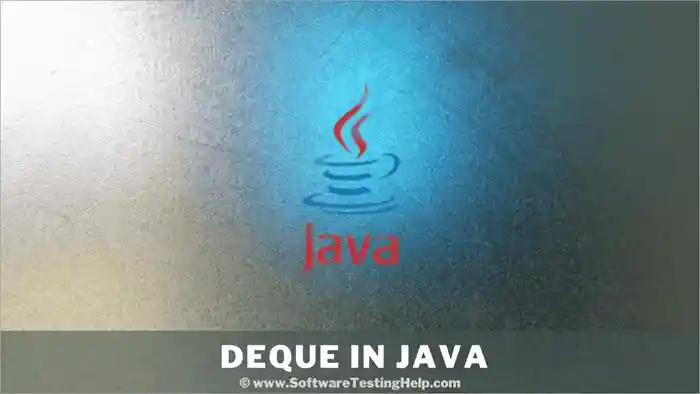 Deque In Java