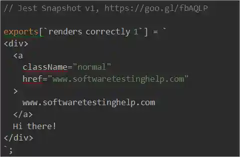 Snapshot file