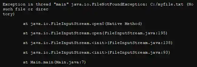 Exception in thread - checked exception