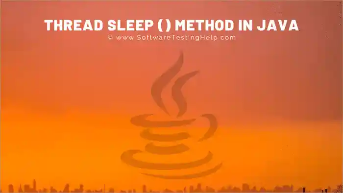 Thread Sleep() method in Java