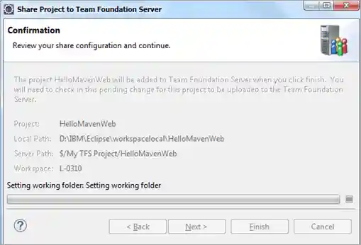 32 setting working folder