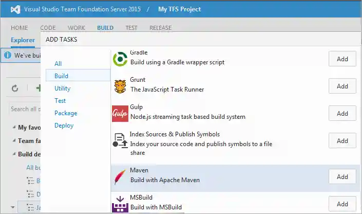 61add the Maven build