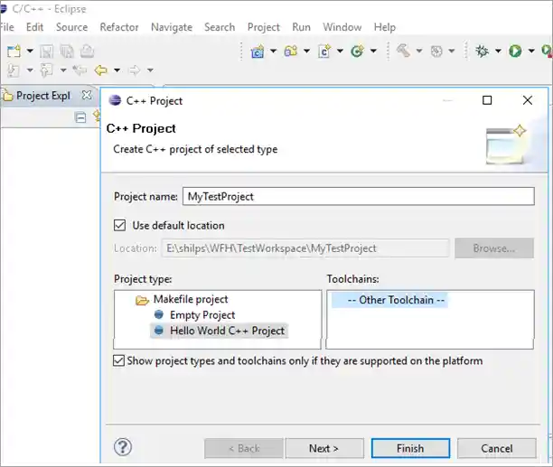Development using Eclipse IDE