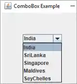 JComboBox implementation