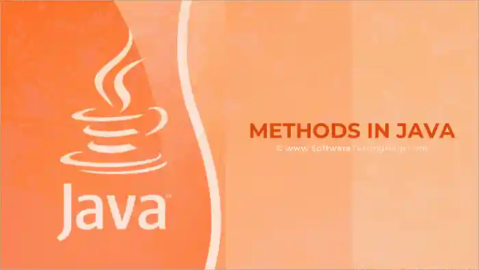 Methods in Java