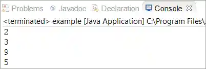 For loop uage in Java