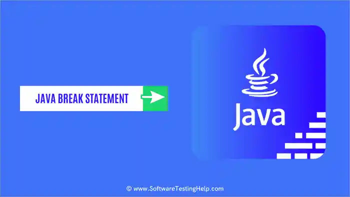 Java break statement
