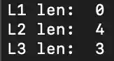 len() - Output