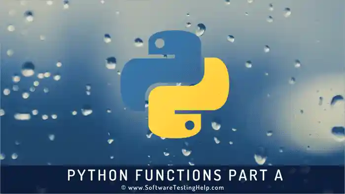 Python Functions Part A