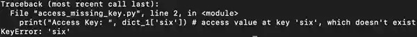 access_Value_missing_key