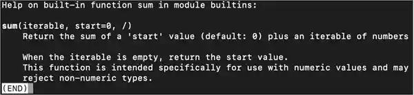 access docstring using the built-in help() function