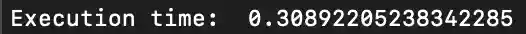Example 2: Find the time taken for a code to execute