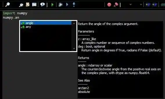 PyScripter Dashboard
