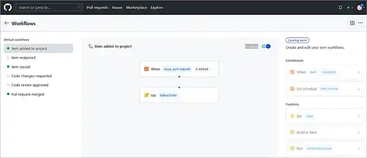 Item added to project