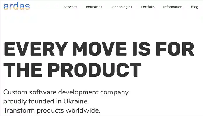 ardas - Java Development companies