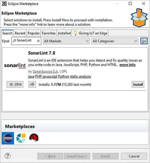 Eclipse Marketplace